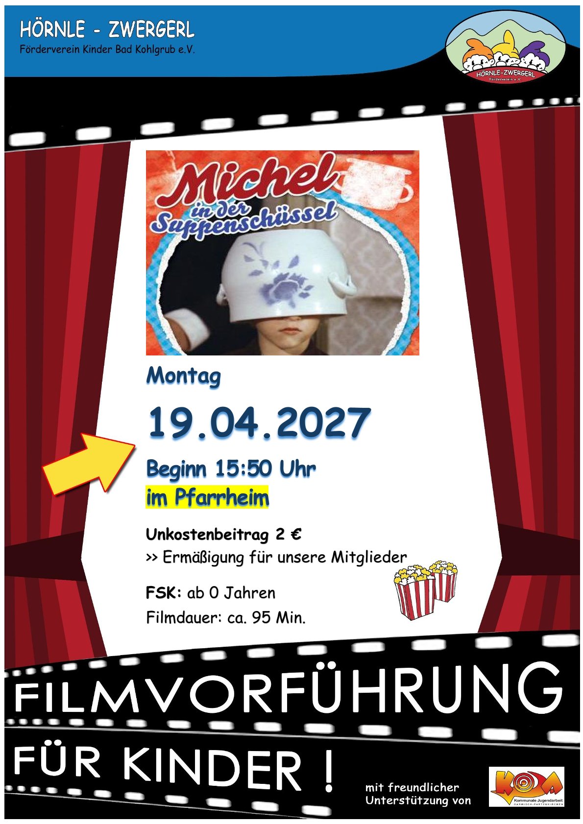 Kinotermine Schuljahr 24/25